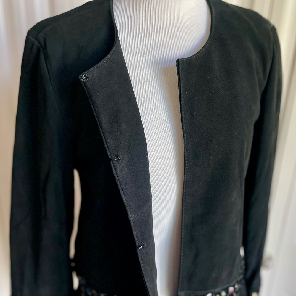 Piperlime Collection Suede Fringe Jacket - Picture 7 of 12